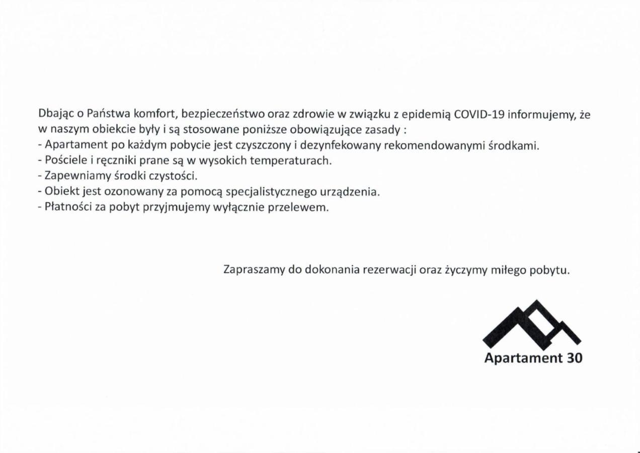 Apartament 30 Polanica-Zdrój Eksteriør bilde